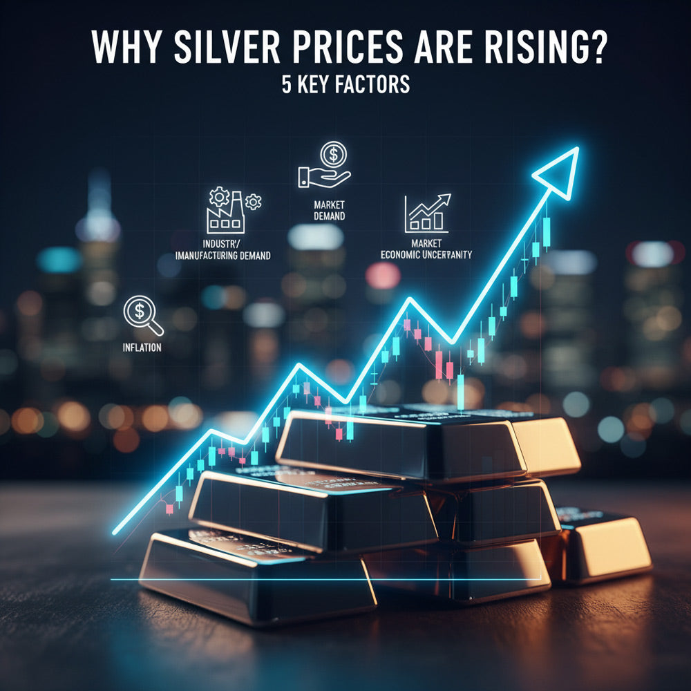 Why Are Silver Prices Rising? 5 Key Factors Driving Its Value