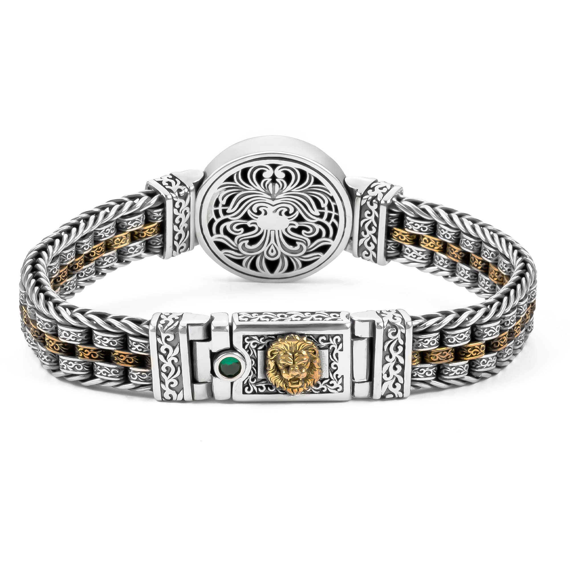 Magnus - Lion Handmade Silver Bracelet