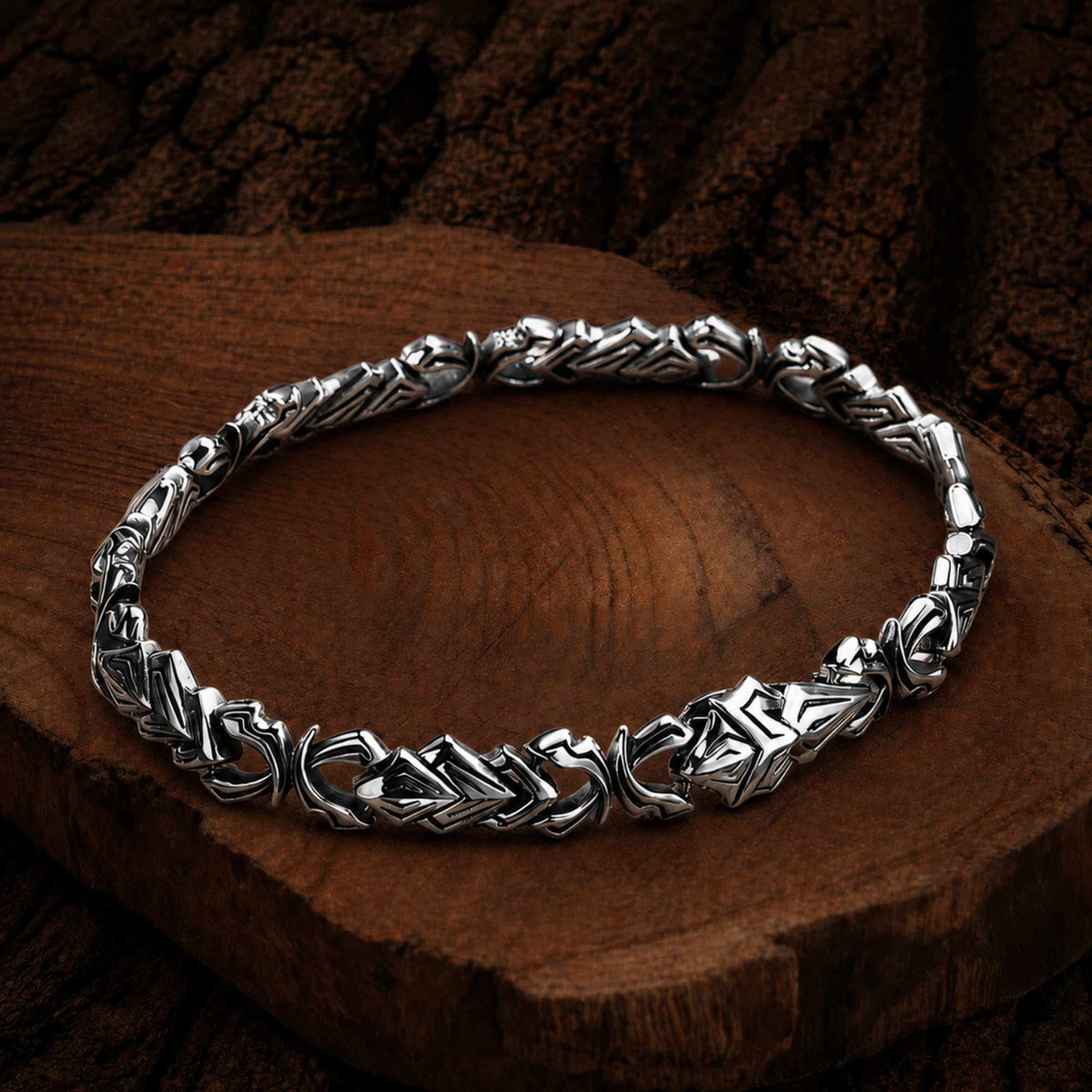 Ladon - Dragon Spear Link Bracelet