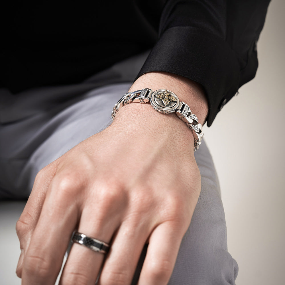Zeus - Silver Handmade Bracelet