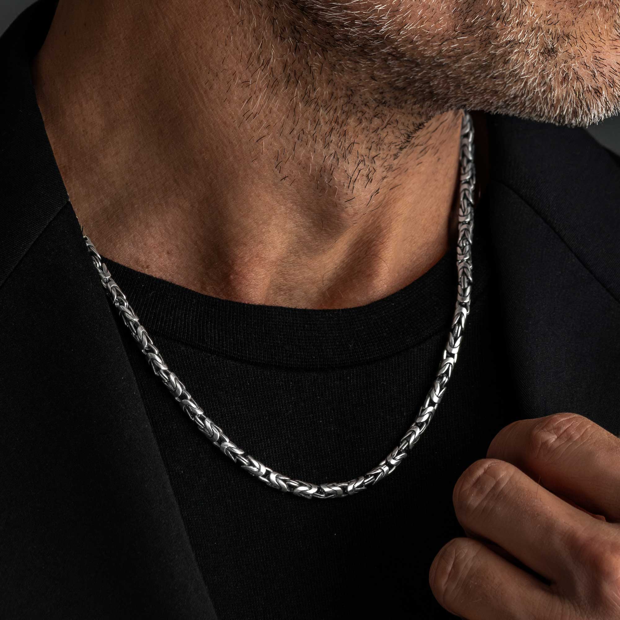 Pudolf - Handmade Silver Necklace