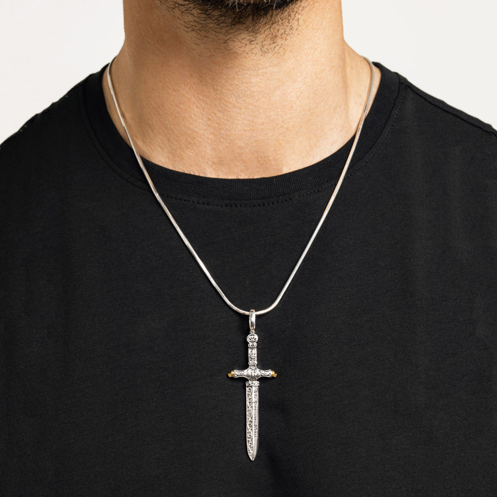 Ravenna - Cross Sword Pendant