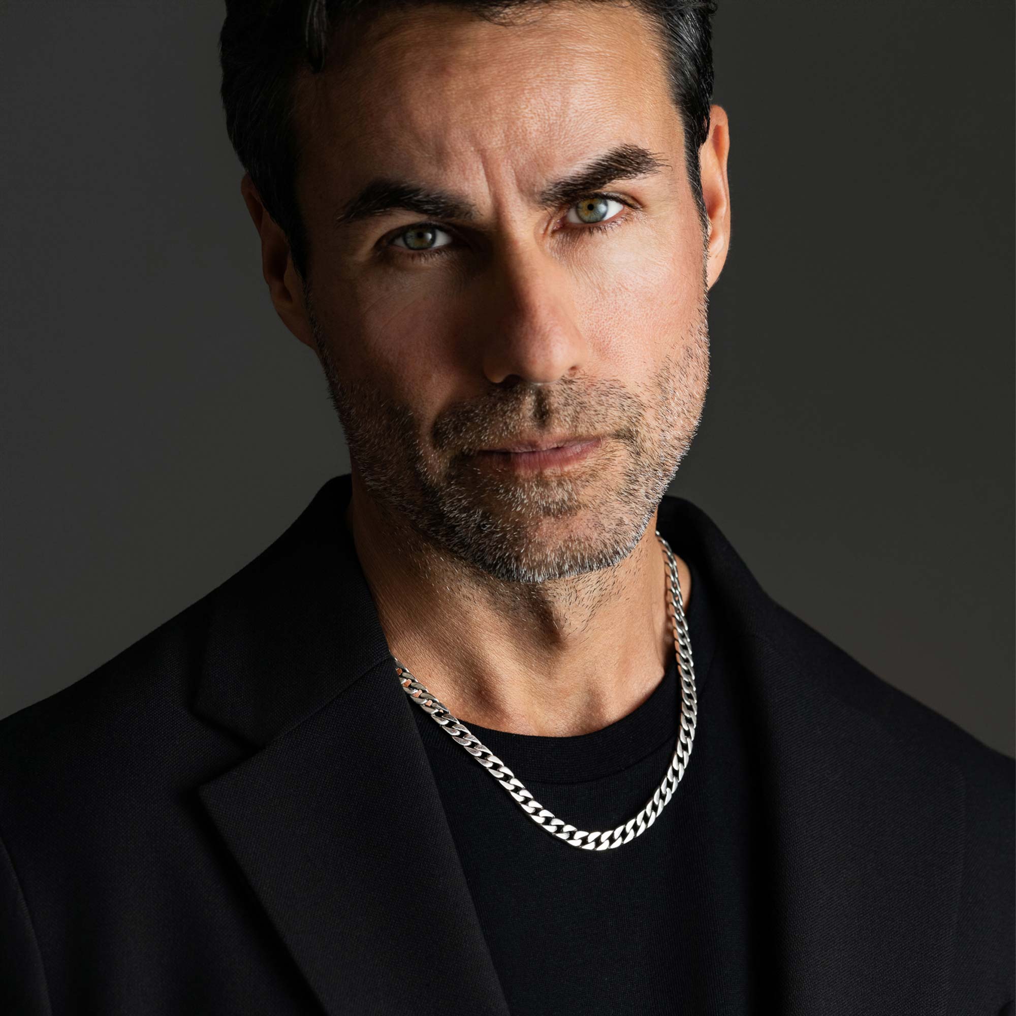 Cana - Collar Clásico de Cadena de Plata