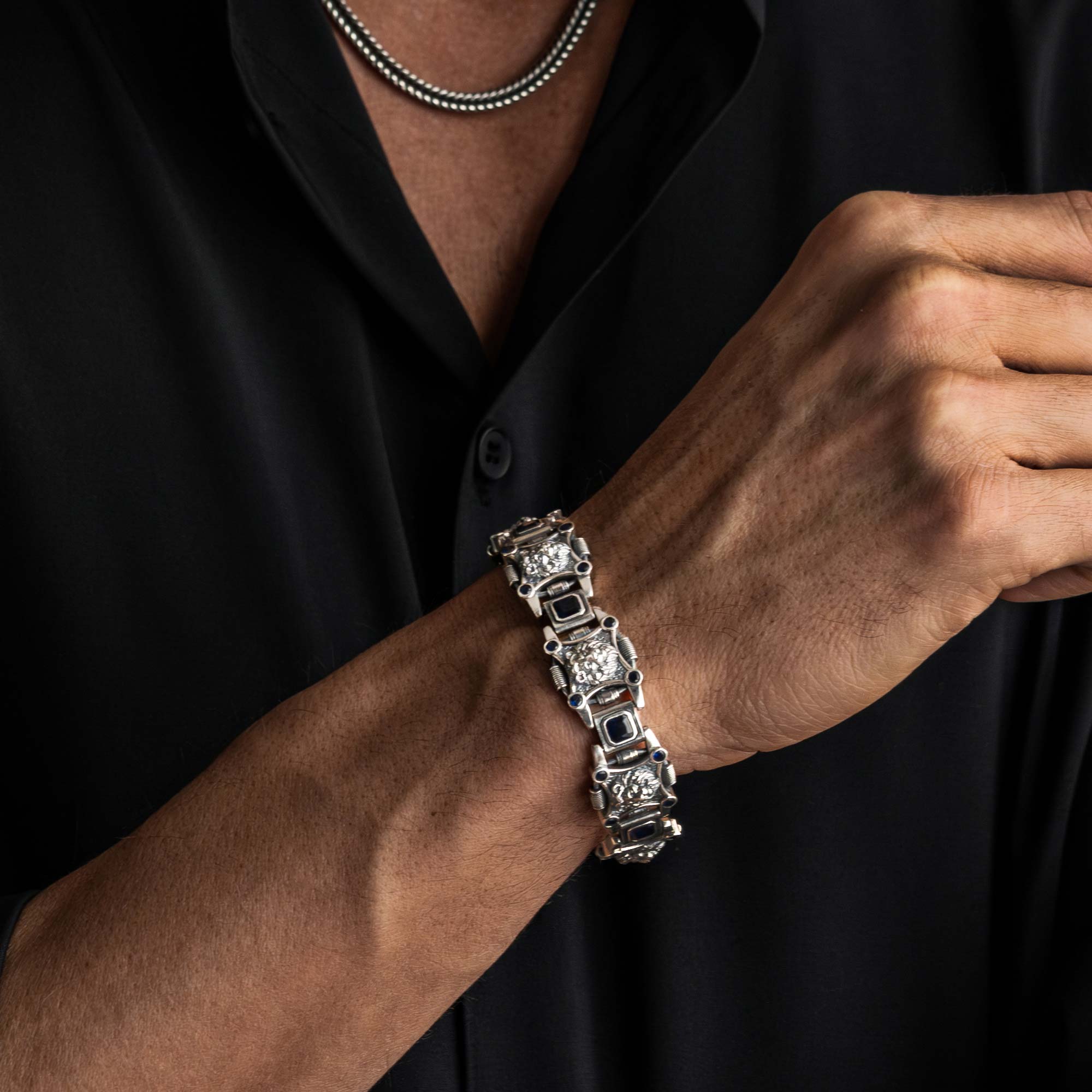 Leo - Royal Silver Bracelet