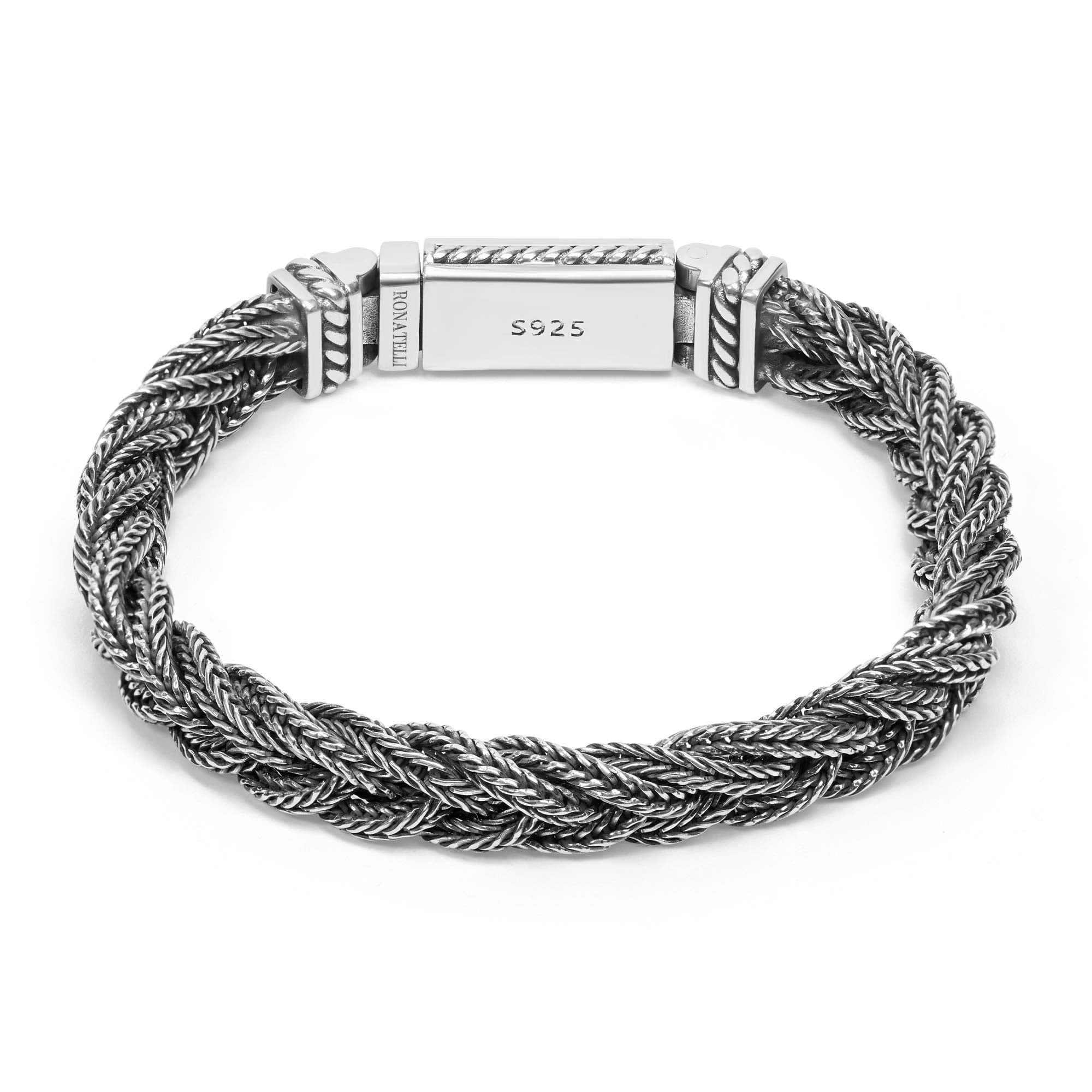 Parma - Fuchsschwanz handgemachte Silber Armband