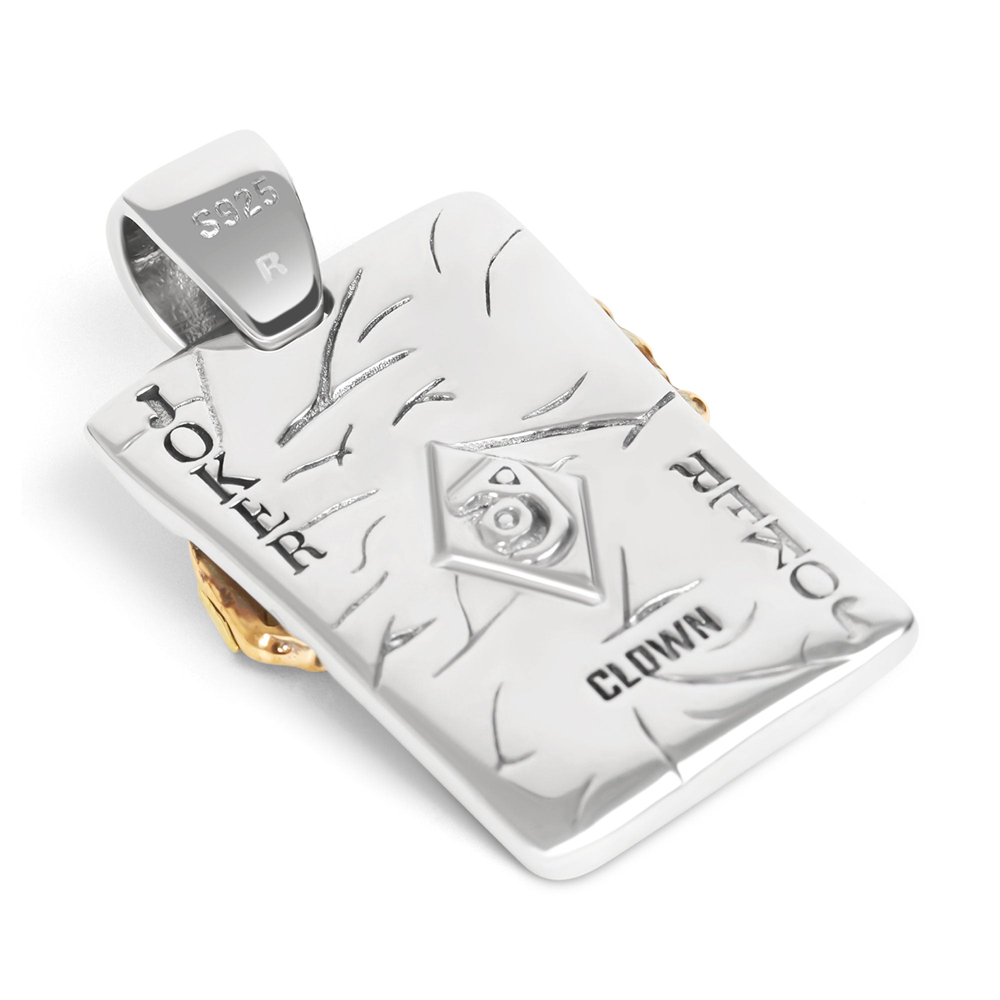 Fabro - Silver Joker Pendant