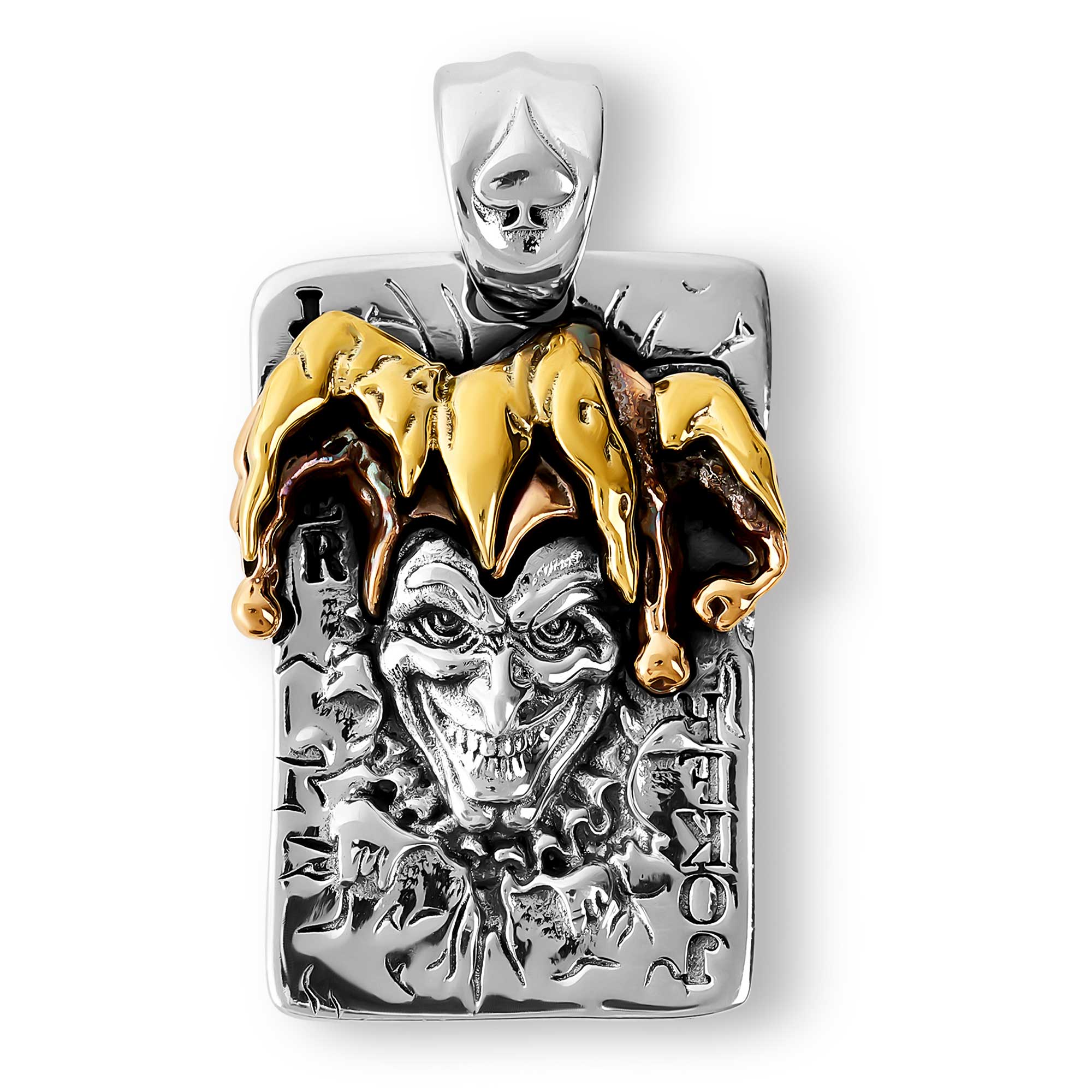 Fabro - Silver Joker Pendant