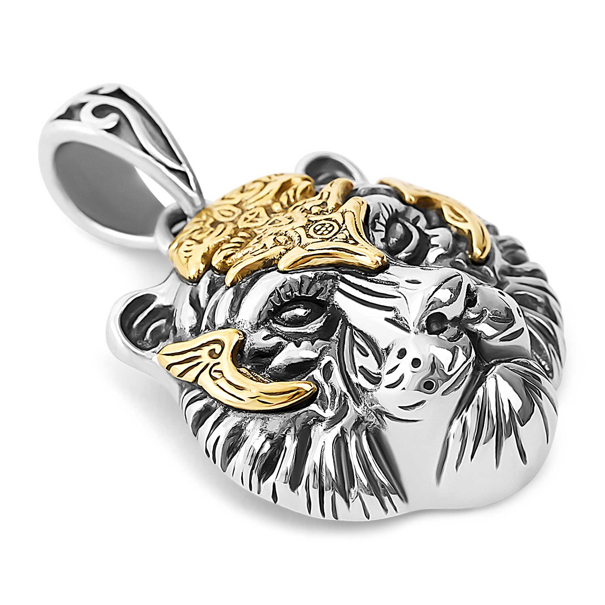 Anzio - Silber Tiger Anhänger