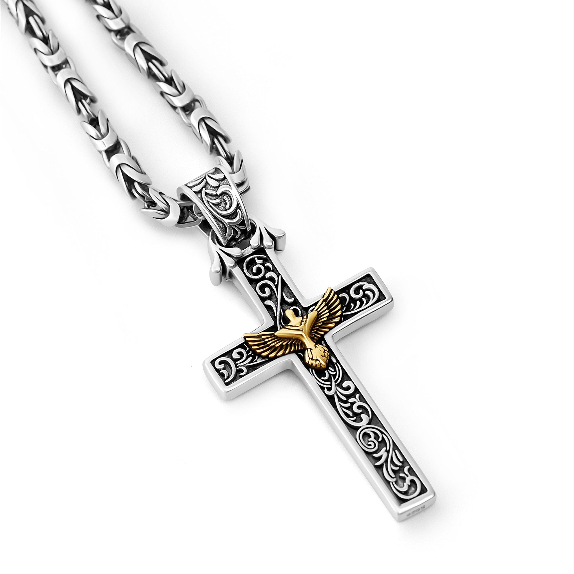 Cervia - Silver Cross Pendant