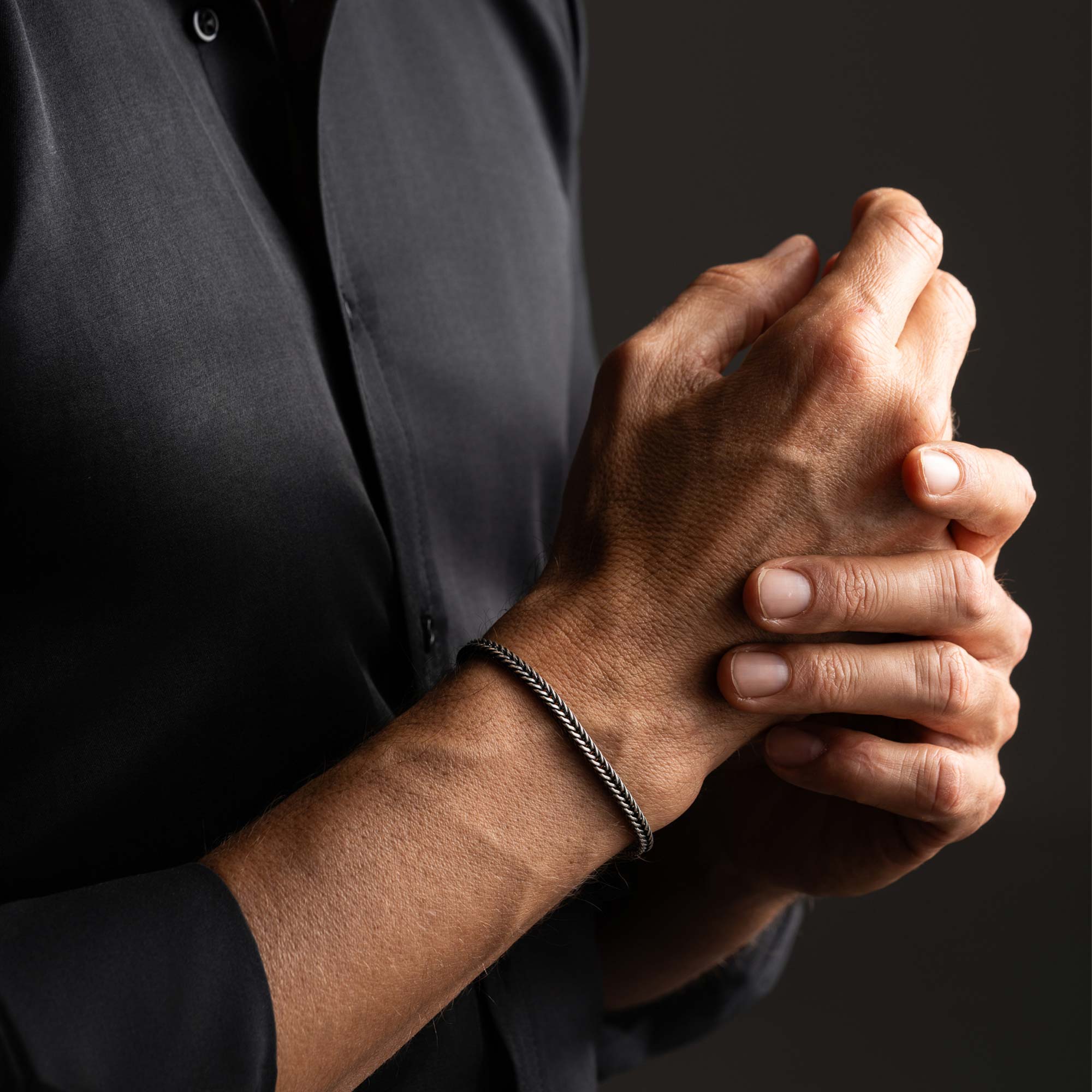 Sergo - 925 Sterling Silver Handmade Bracelet