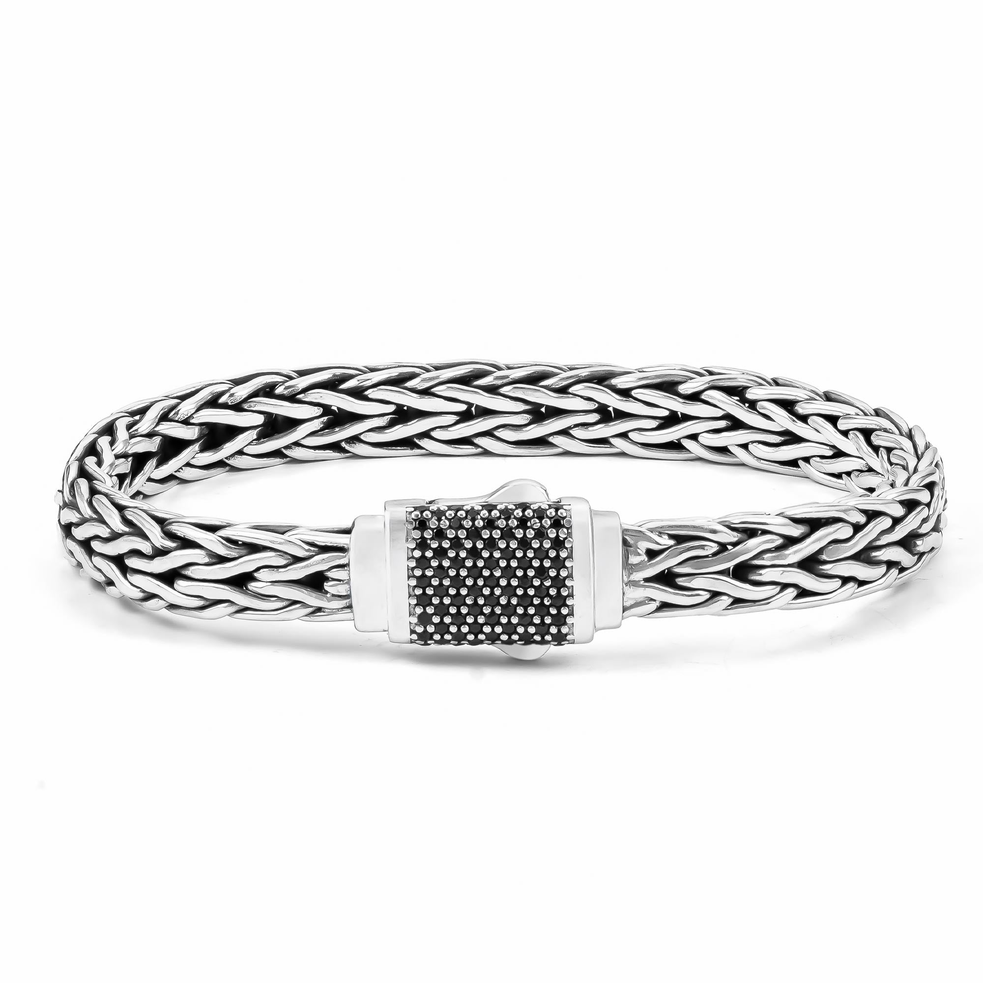 Torro – Bracciale in Argento Intrecciato Artigianale