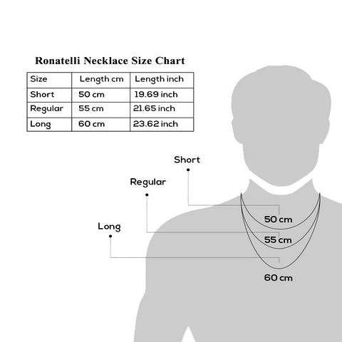 Men's Silver Chain Length Guide: How to Choose the Perfect Size