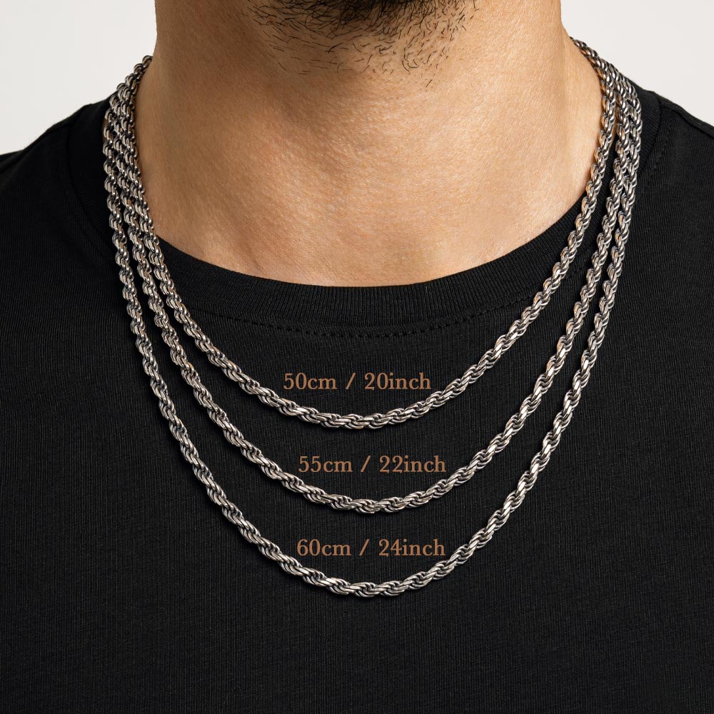 Monza - 925 Sterling Silver Chain Necklace