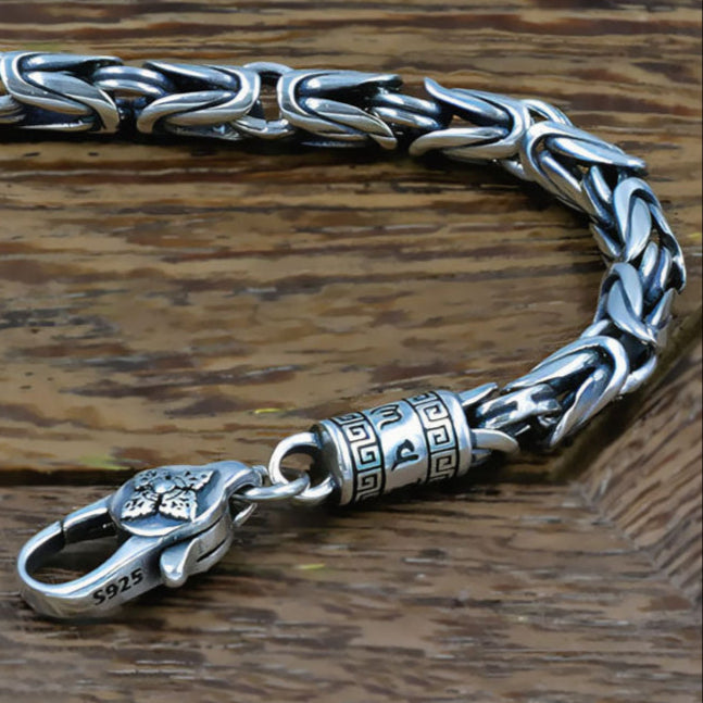 Pudolf - Handmade Silver Bracelet