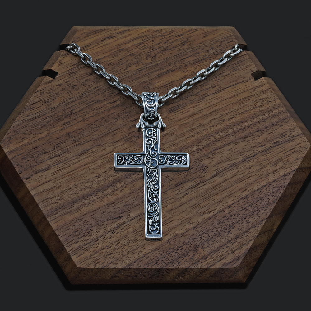 Cervia - Silver Cross Pendant