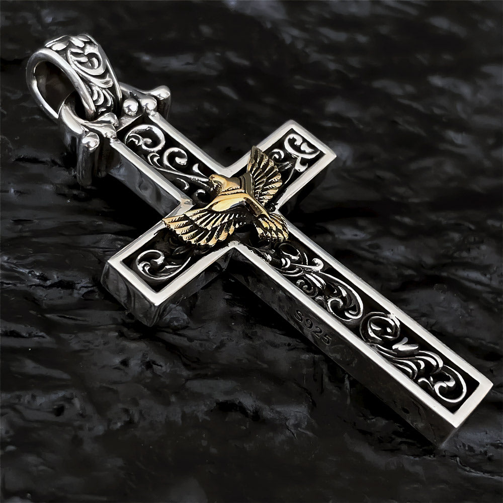 Cervia - Silver Cross Pendant