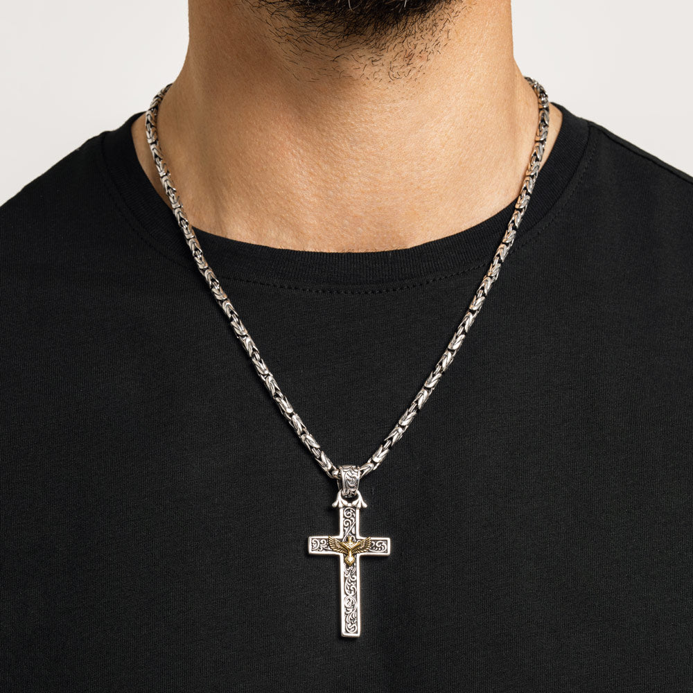 Cervia - Silver Cross Pendant