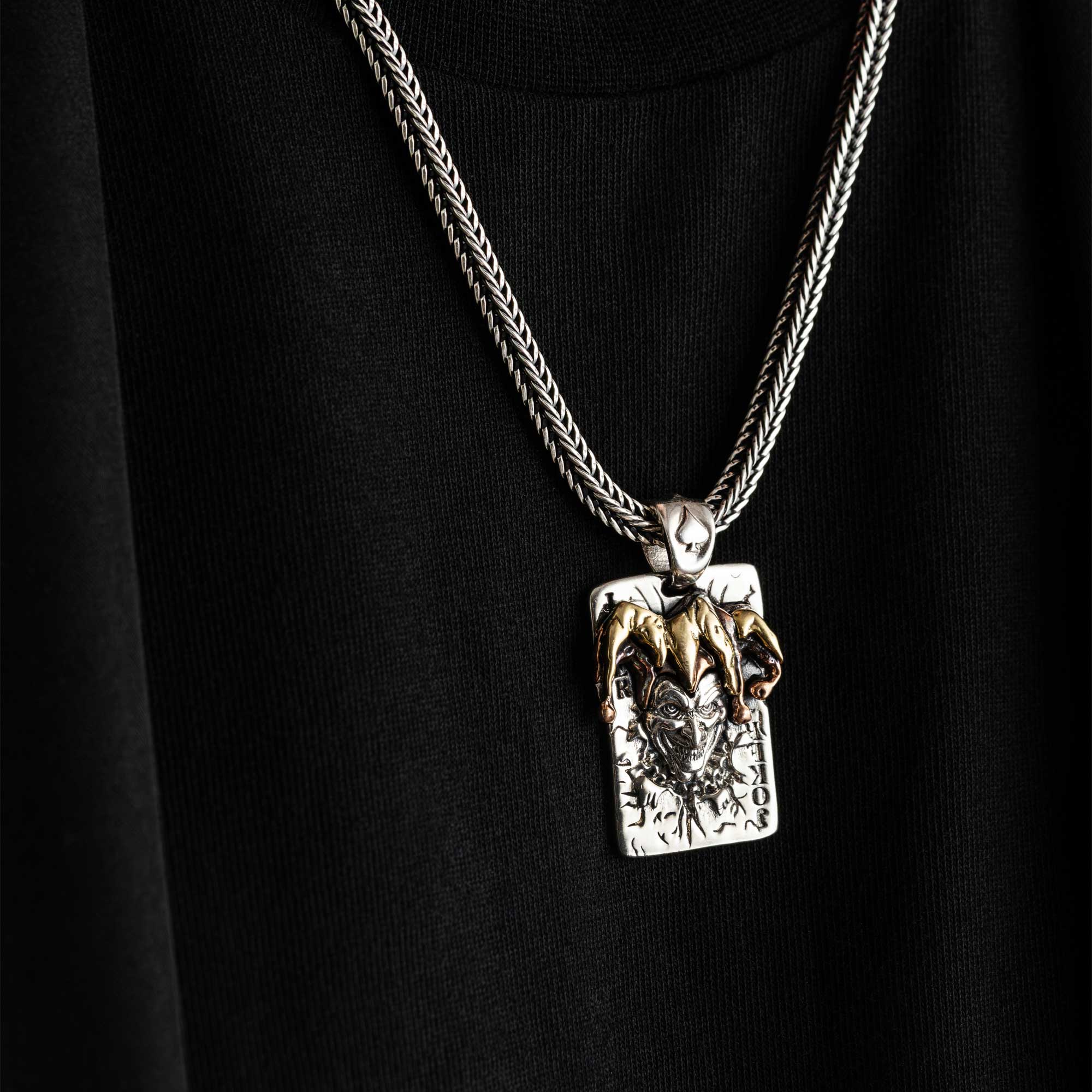 Fabro - Silver Joker Pendant