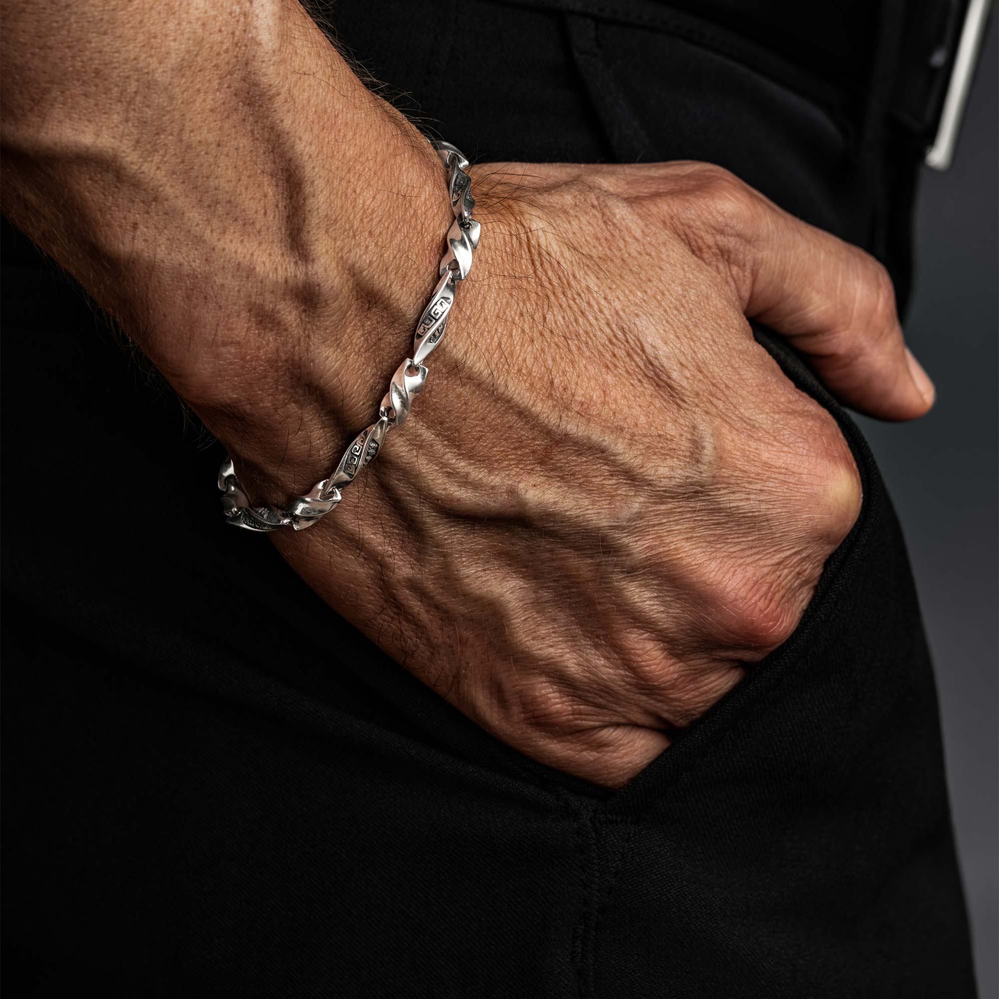 Krun - 925 Sterling Silver Bracelet