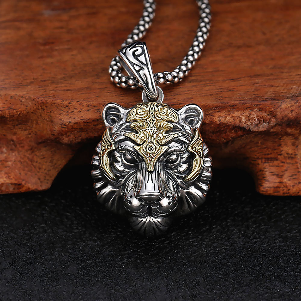 Anzio - Silver Tiger Pendant