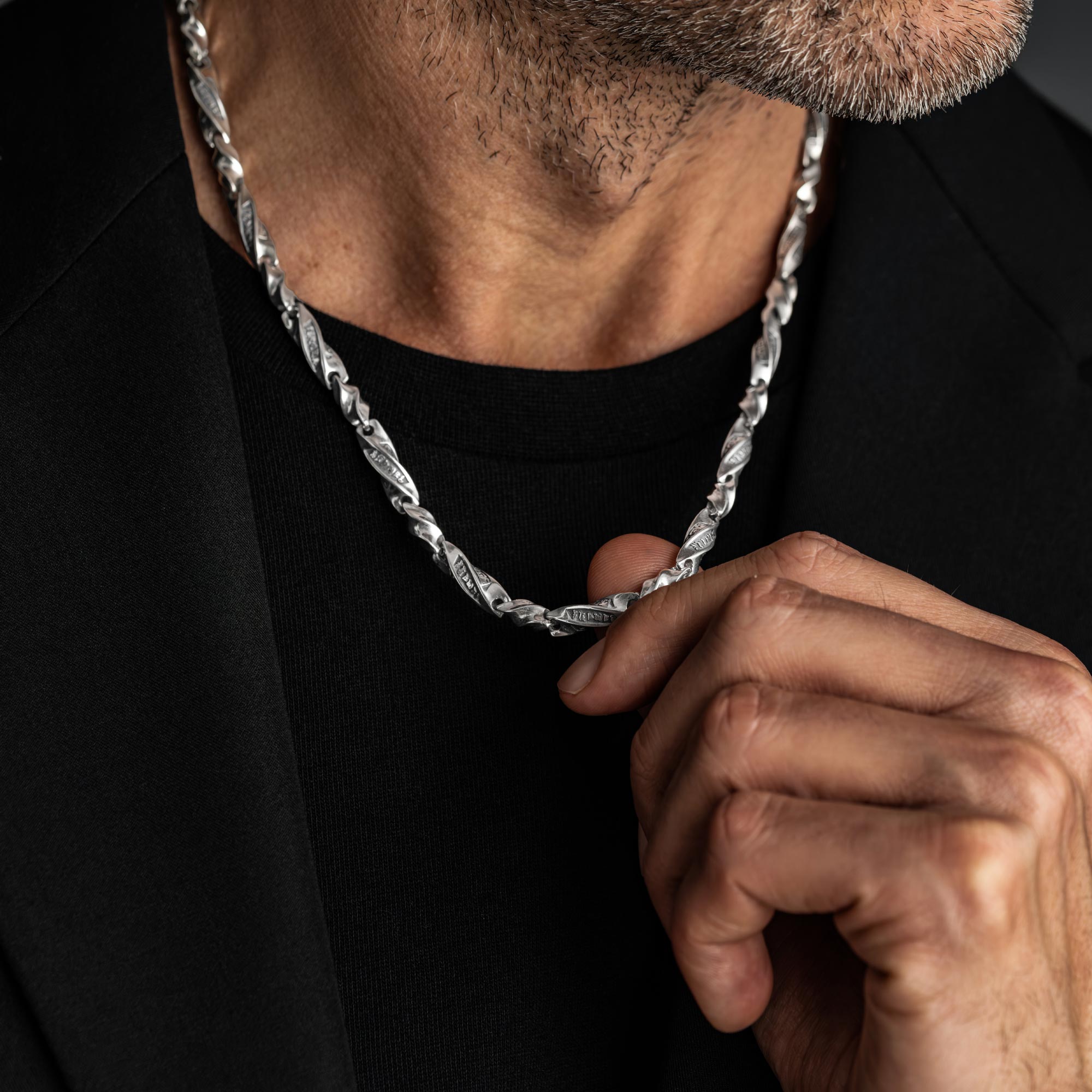Krun - 925 Sterling Silver Necklace