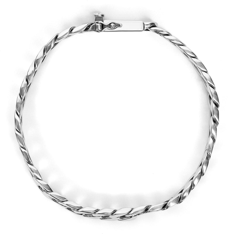 Da Uomo Orecchino Gitano a Cerchio 925 Argento Sterling Cerchietto