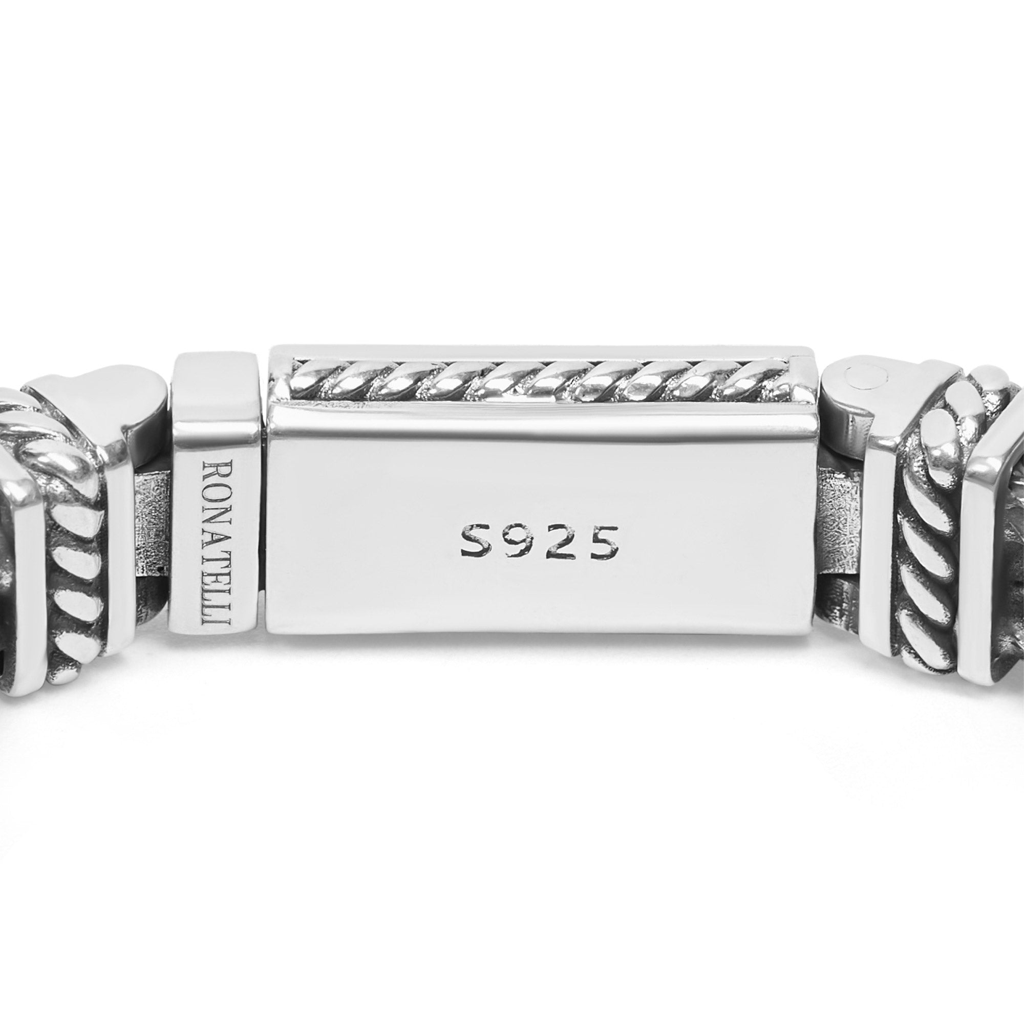Parma - Vossenstaart handgemaakte Zilveren Armband