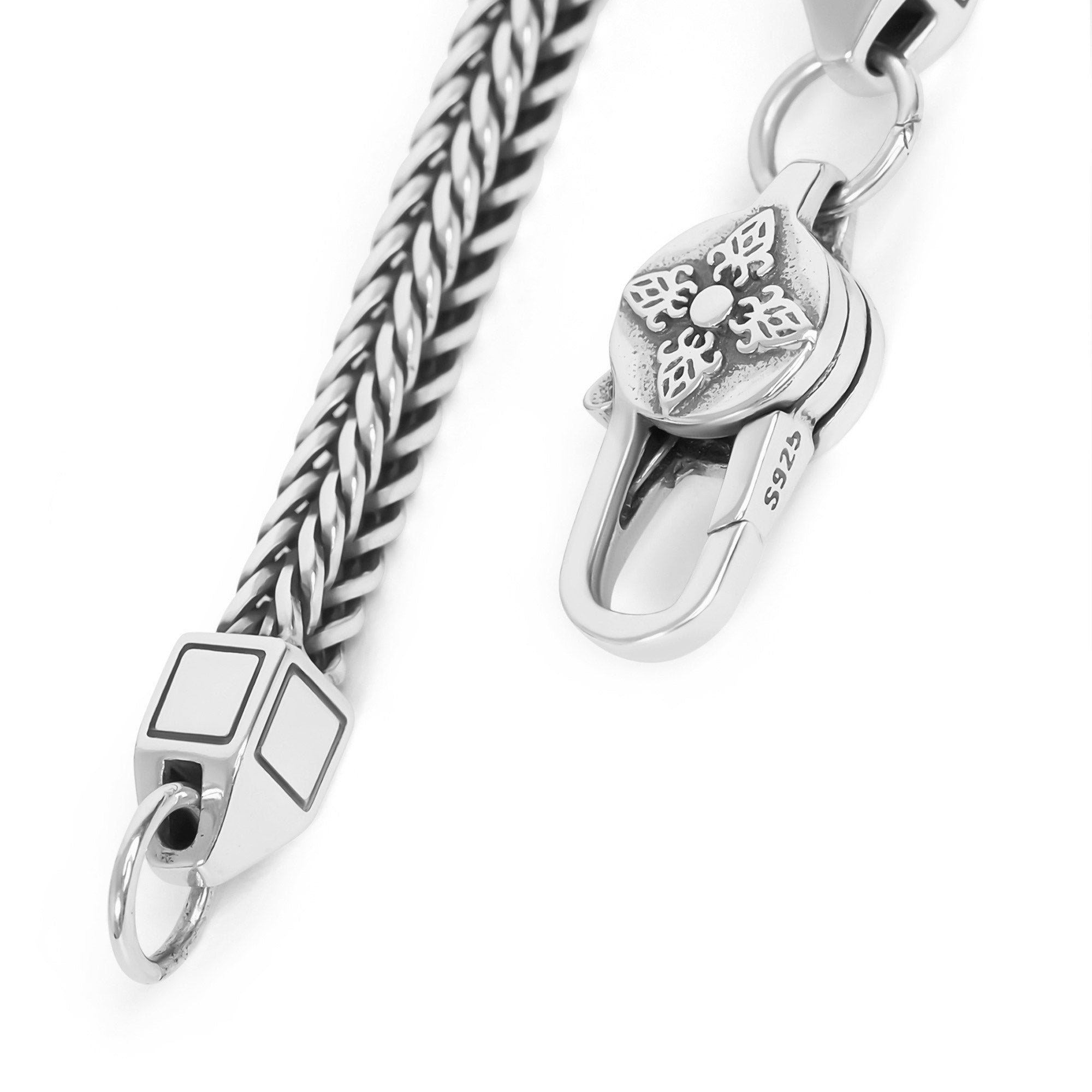 Sergo - 925 Sterling Silver Handmade Chain Necklace
