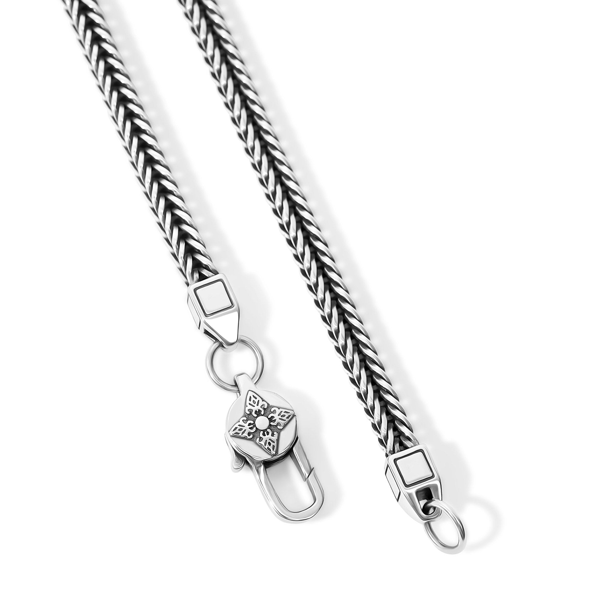 Sergo - 925 Sterling Silver Handmade Chain Necklace