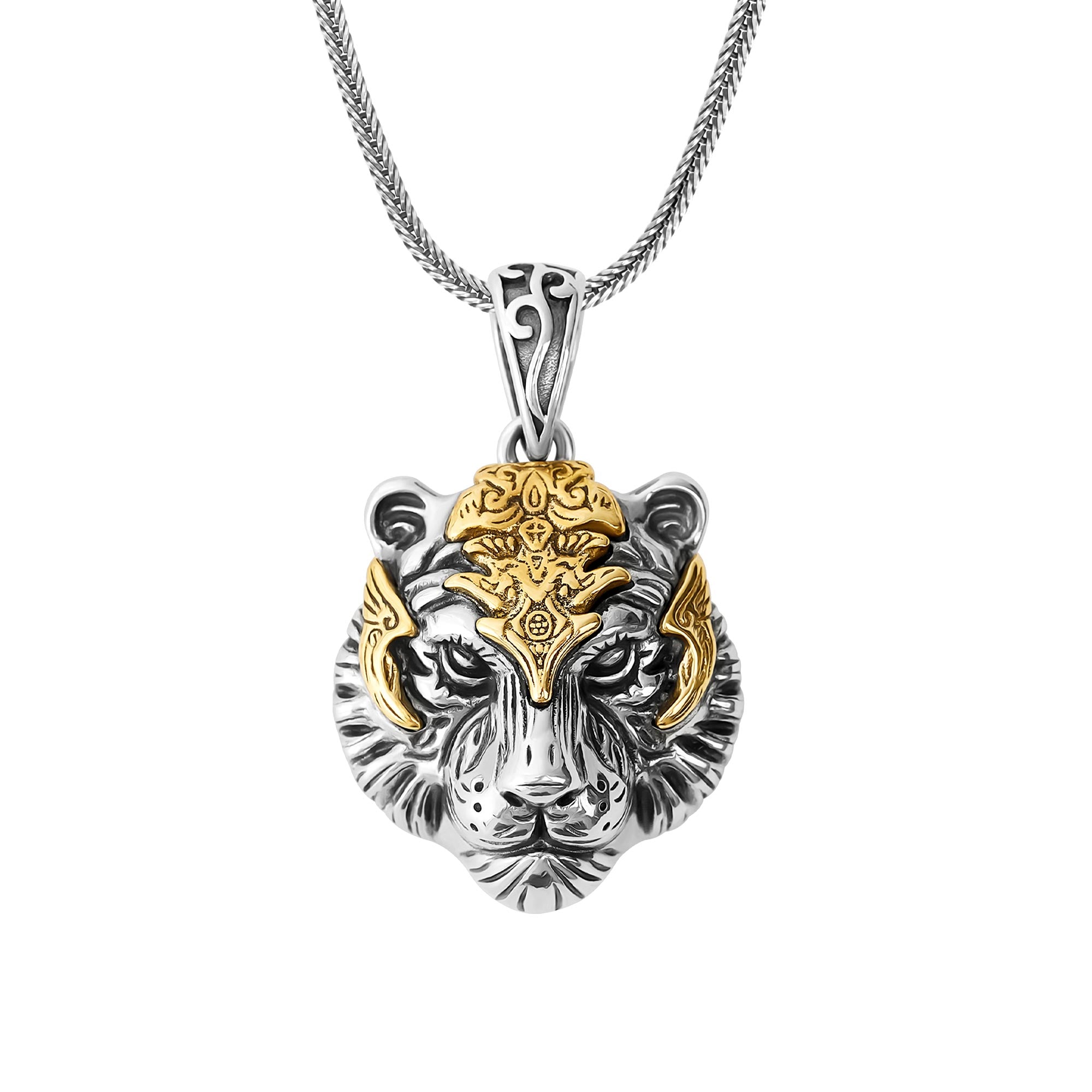 Anzio - Silber Tiger Anhänger