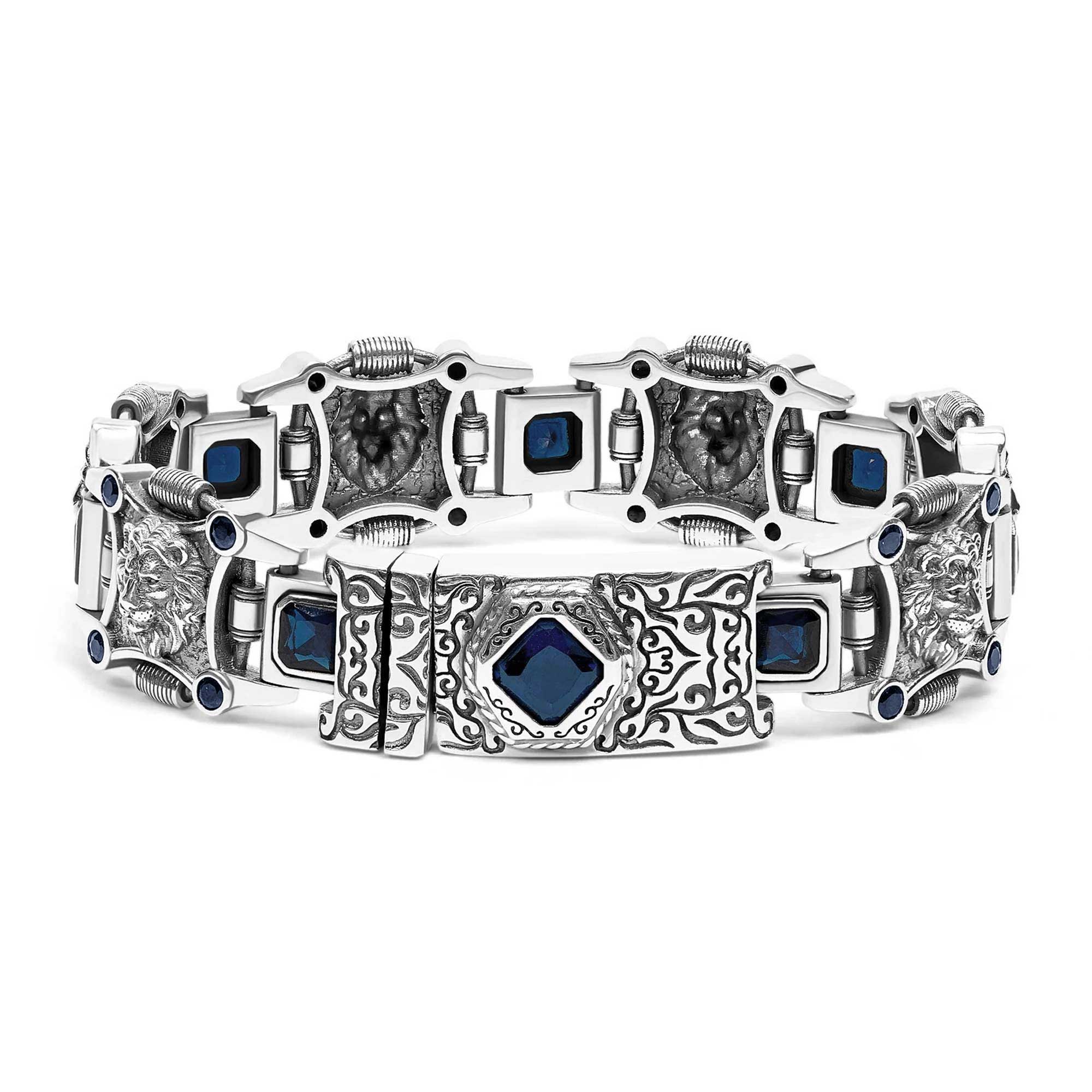 Leo - Royal Silver Bracelet