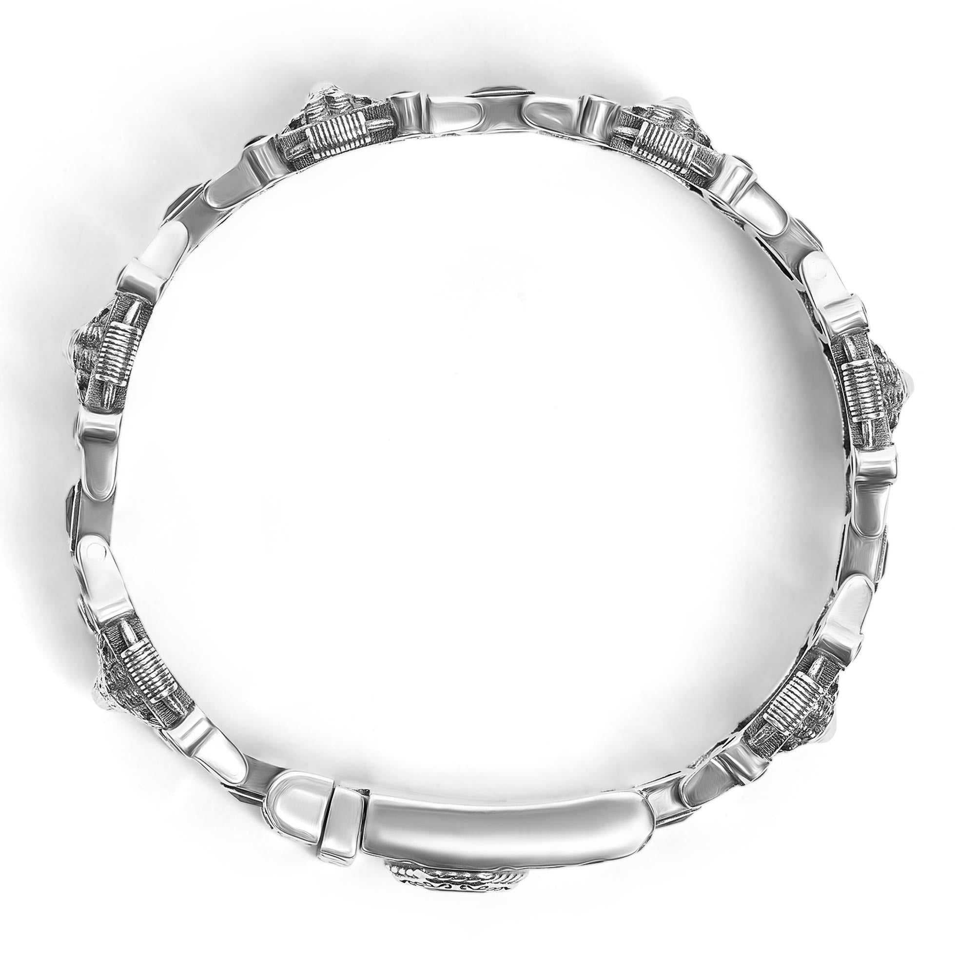 Leo - Royal Silver Bracelet