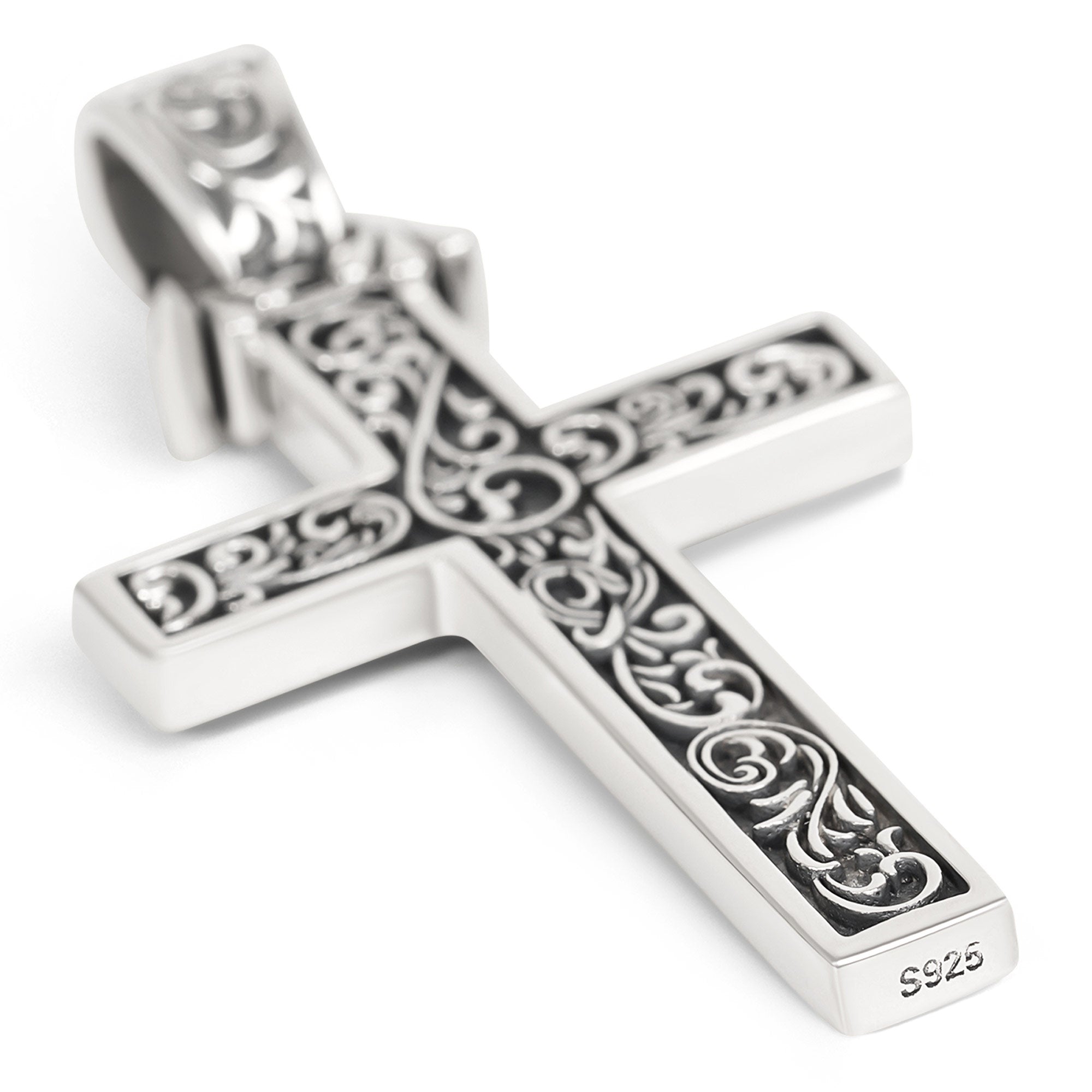 Cervia - Silver Cross Pendant