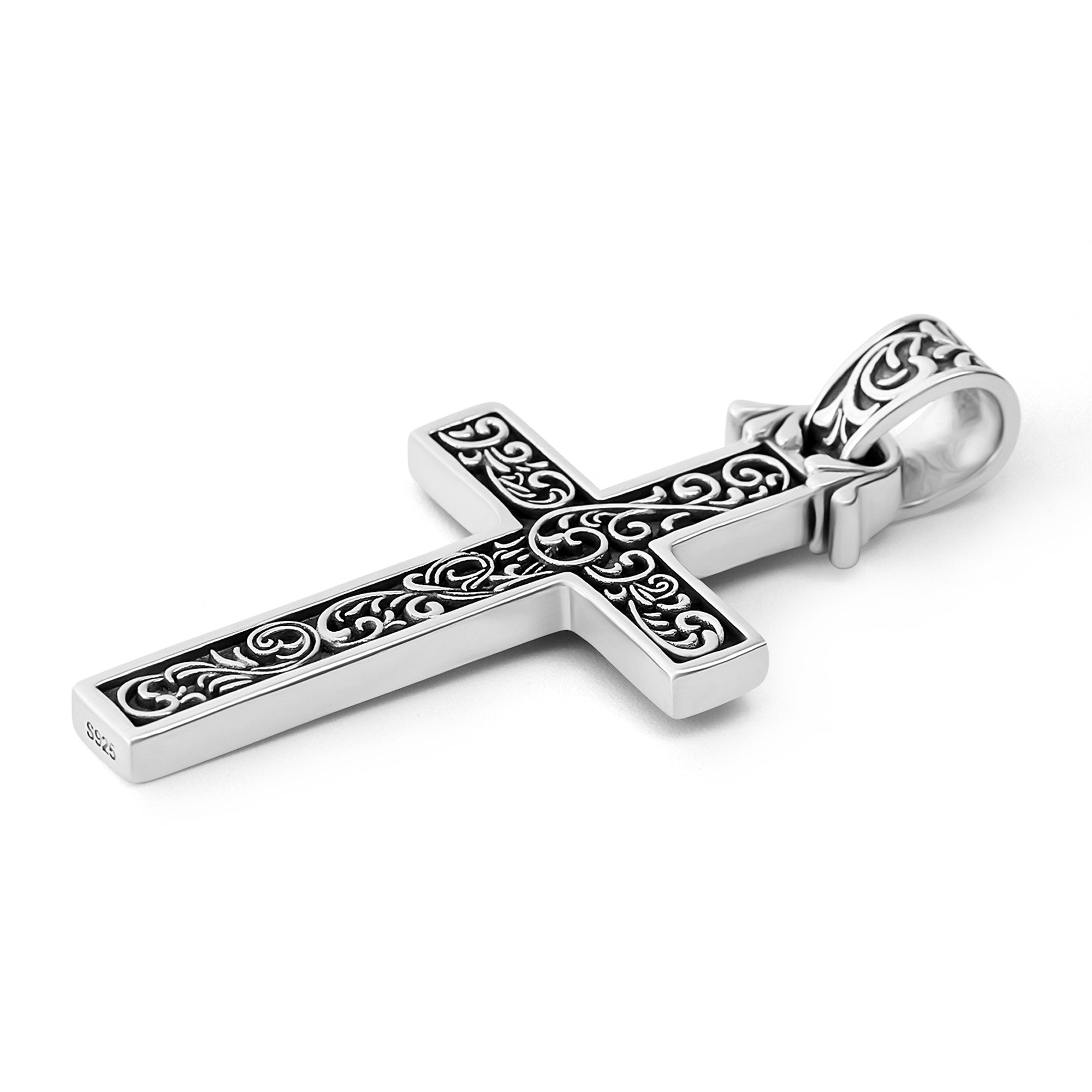 Cervia - Silver Cross Pendant