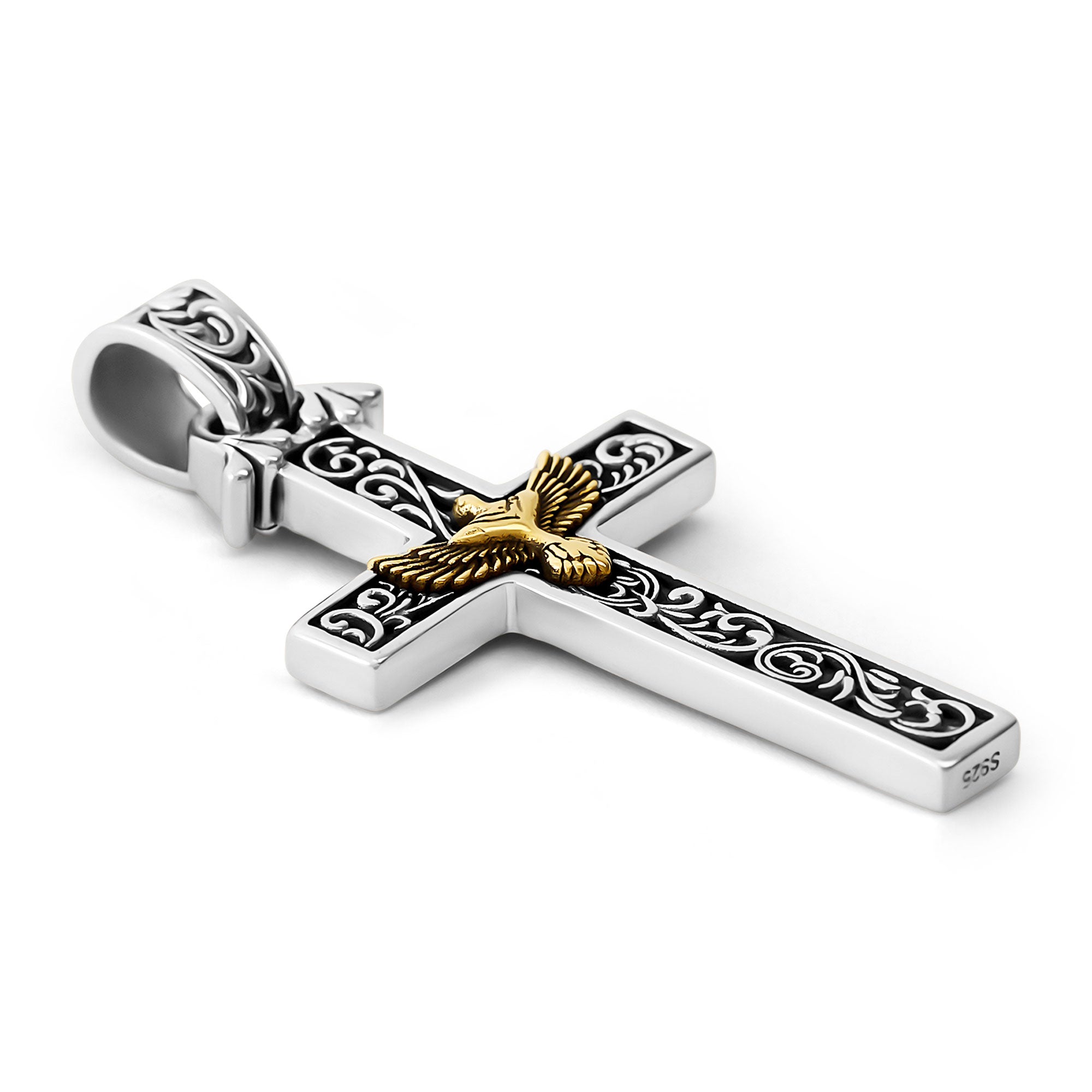 Cervia - Silver Cross Pendant