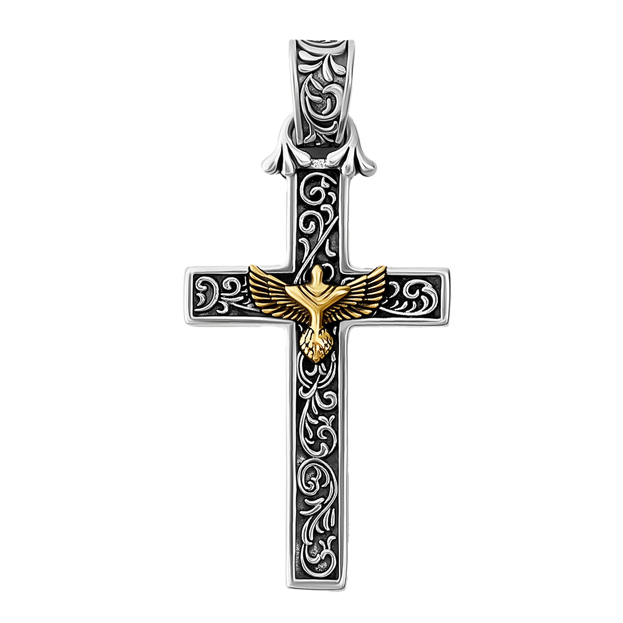 Cervia - Silver Cross Pendant