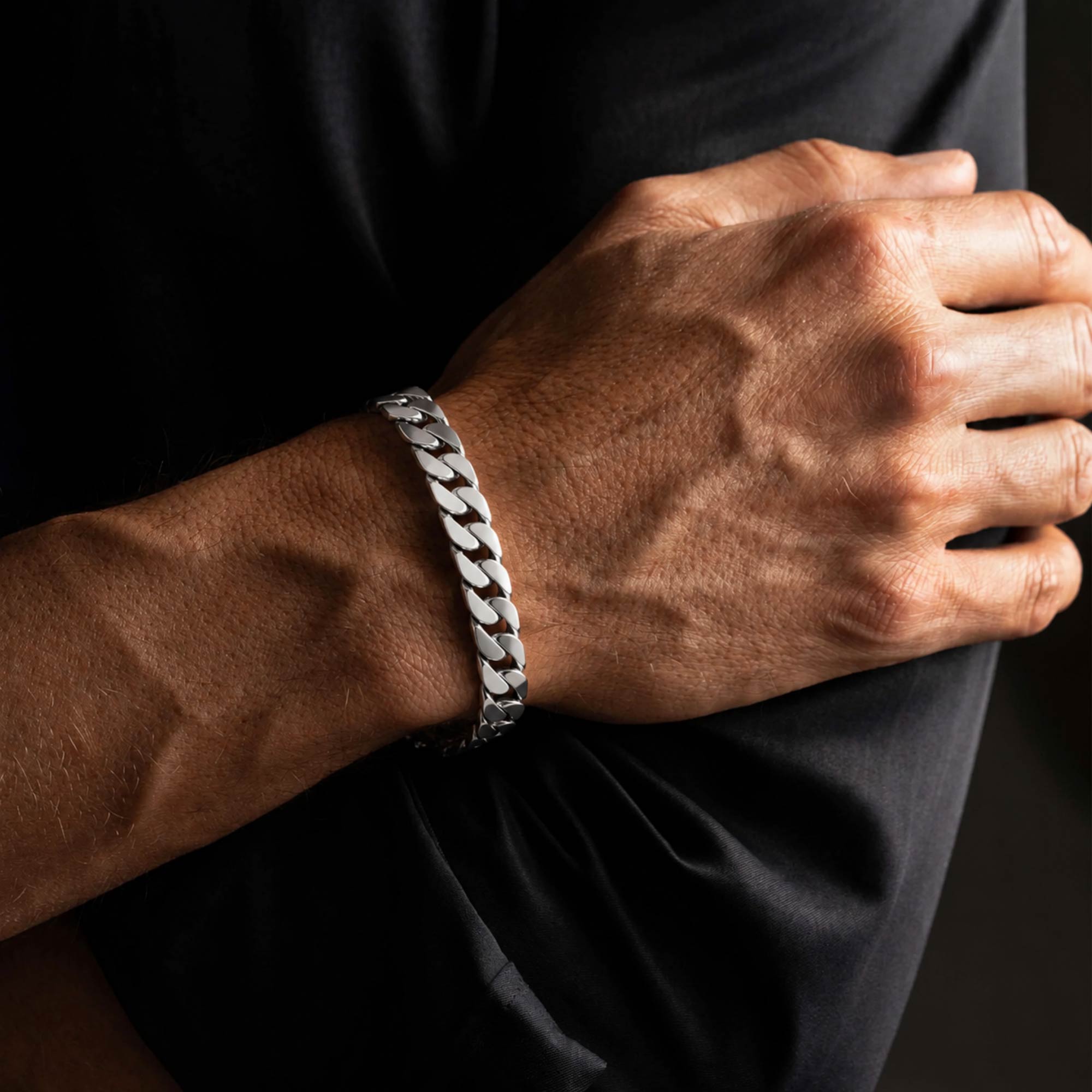 Savona - Polished Cuban Link Bracelet