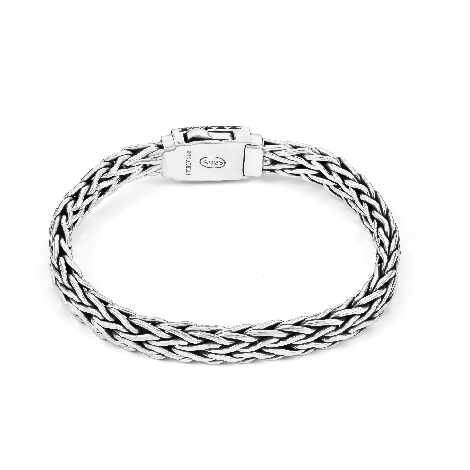 Torro – Bracciale in Argento Intrecciato Artigianale