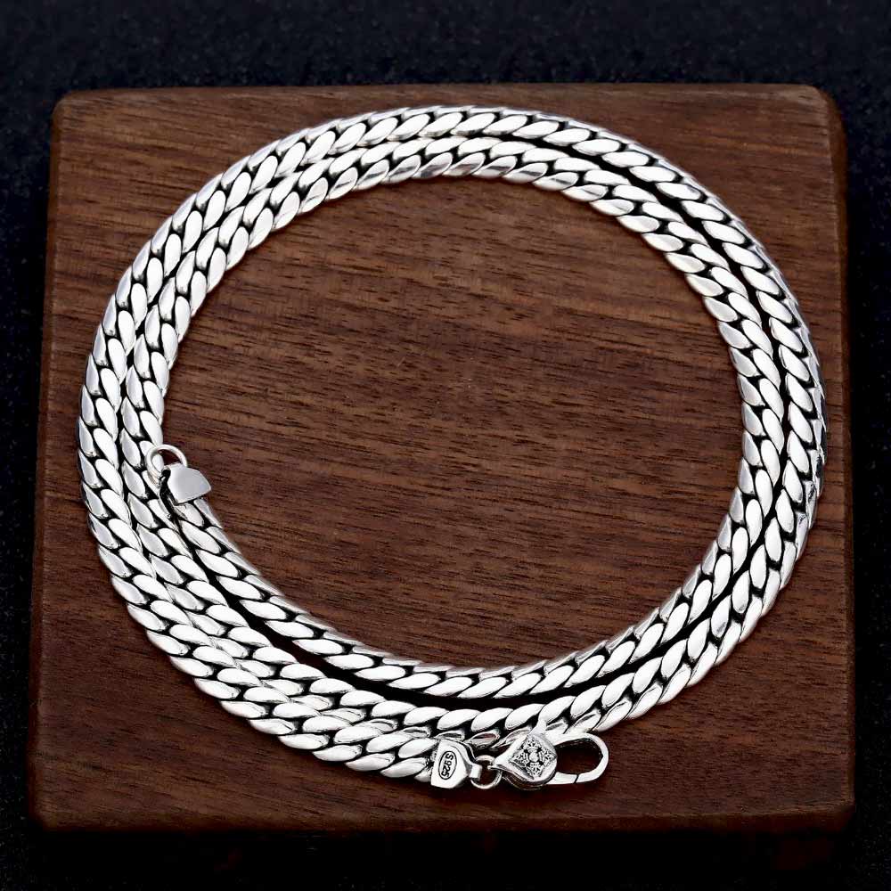 Dallo - Klassische Silberkette Halskette